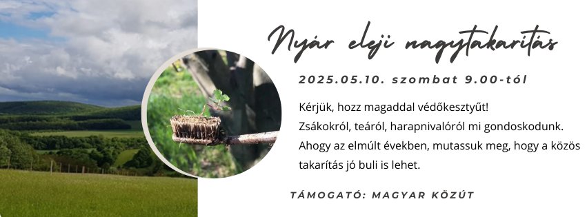 Nyár eleji nagytakarítás Lókúton