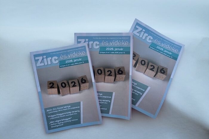 Megjelent a Zirc és Vidéke 2026. januári száma